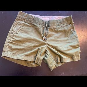 J. crew chino shorts 4”